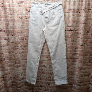 Tractr Jeans White High-Waisted Pants Size 2/26
